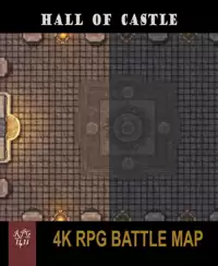 School Library, RPG Battle Map - RPG 1411 | DriveThruRPG