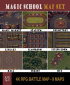 Magic School, RPG Battle Map Set