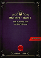 Magic Items - Volume I
