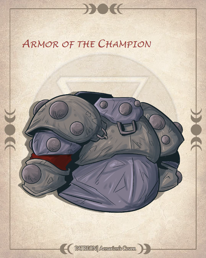 Anstændig deltage Moden Legendary Equipment of the Champion - Aenarion&#039;s Coven | DriveThruRPG