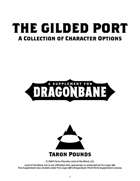 The Gilded Port // A Collection of Character Options