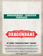 Adobe InDesign Template | Dragonbane