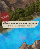 River through the valley map