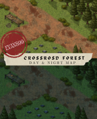 Crossroad forest