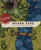 Spider cave in death forest