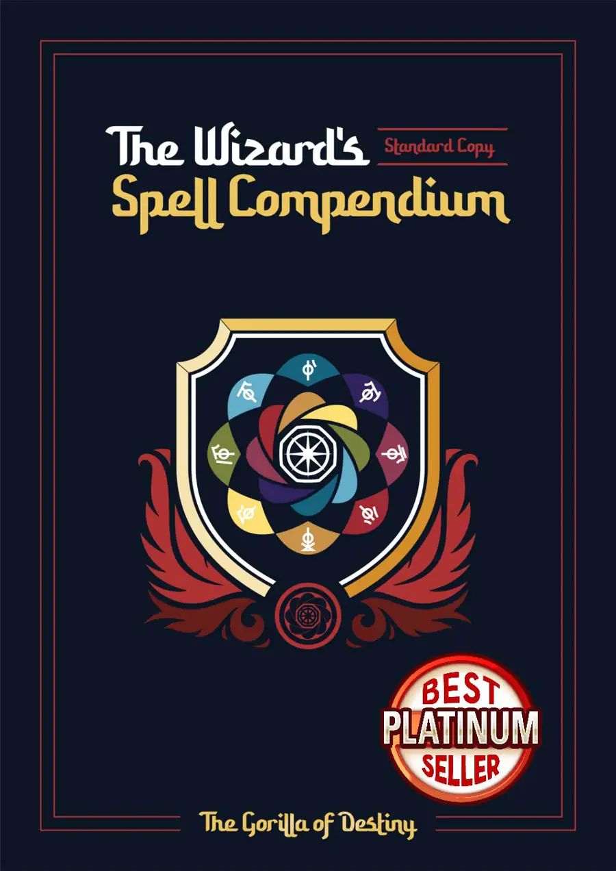 The Wizard's Spell Compendium (5e) - The Gorilla Of Destiny | DriveThruRPG