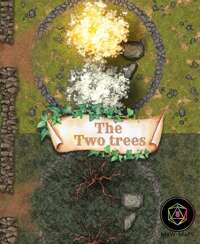 Fantasy Forest Map - RPG Battlemaps - Adammapster | DriveThruRPG
