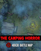 The Camping Horror | (8 JPG 4k) 40x30