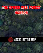 The Spider Web Forest Horror  | (20 JPG 4k) 40x30
