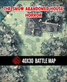 The Snow Abandoned House Horror  | (8 JPG 4k) 40x30