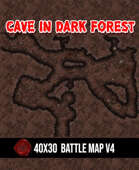 Cave in Dark Forest V.4| (12 JPG 4k) 40x30
