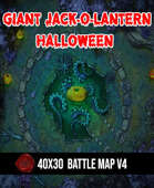 Giant Jack-O-Lantern Pumpkin Halloween | (20 JPG 4k) 40x30