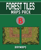 5X5 Forest Tiles Maps Pack Set B