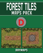 5X5 Forest Tiles Maps Pack Set D