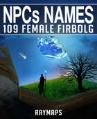109 NPCs Names Female Firbolg