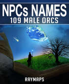 109 NPCs Names Male Orcs