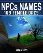 109 NPCs Names Female Orcs