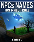 109 NPCs Names Male Troll