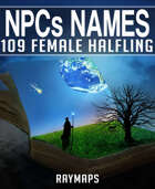 109 NPCs Names Female Halfling