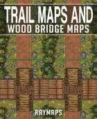 A4 20X30 Trail Map And Wood Bridge Map