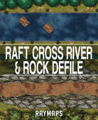A4 20X30 Raft Cross River & Rock Defile