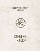 Cthulhu Hack - Libri Monstrorum : Pack aides de jeu numériques (Aides de jeu numériques)