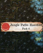 Battle Map - The Jungle Paths Haunted Adventure Map Pack 6
