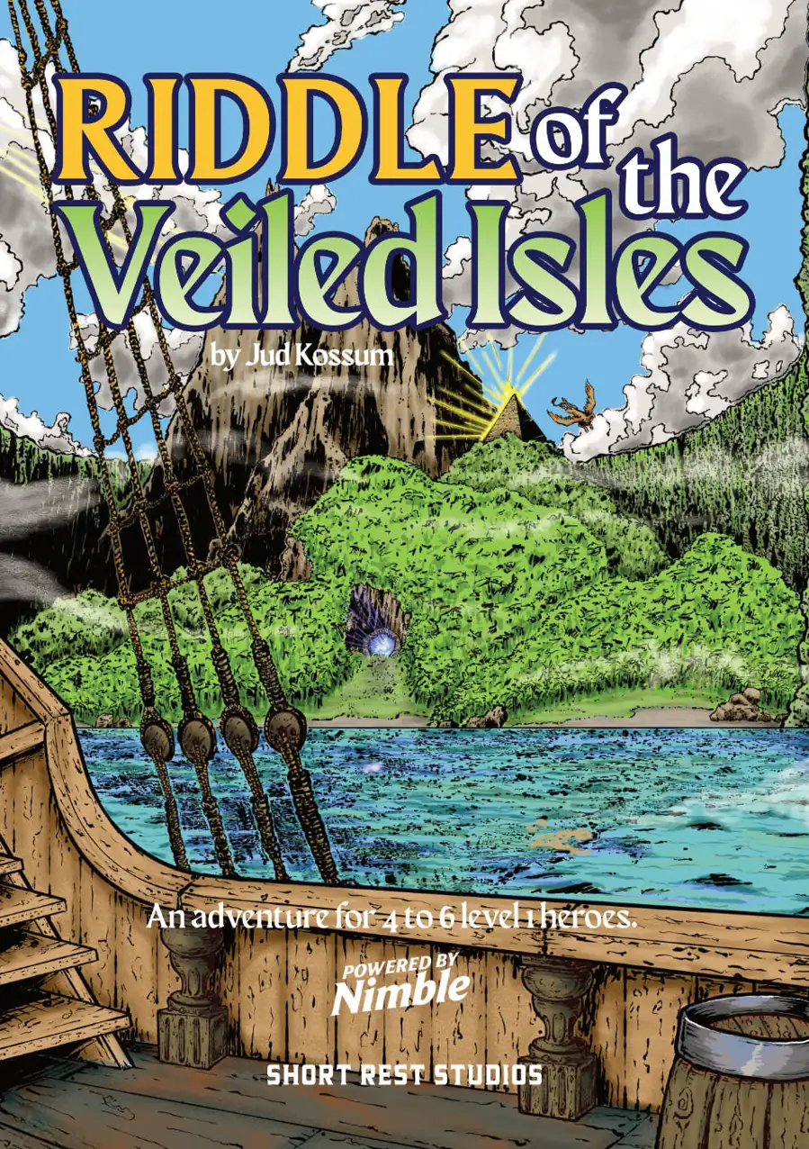 Riddle of the Veiled Isles: 1st Level Adventure for Nimble — product thumbnail
