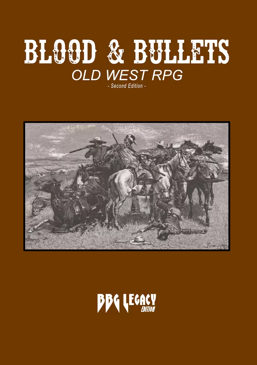 Blood Bullets: Old West Wood Planet Gaming Lodge BBG Legacy