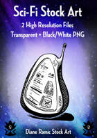 Alien Communication Device Stock Art