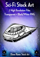 Alien Automobile Stock Art