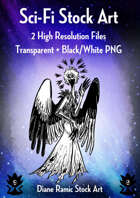 Angel of Progress Stock Art
