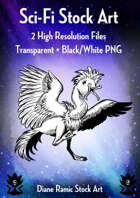 Alien Fowl Stock Art
