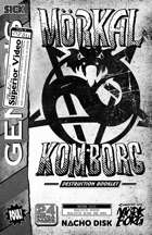 Mörkal Komborg: A Tournament of Death for MÖRK BORG
