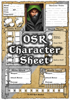 OSE, B/X, BECMI Character Sheet