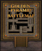 Golden Pyramid Battlemap (Digital Maps for VTT)