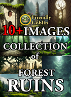 10+ Images Collection of Forest Ruins - Stock Art