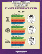 Player Reference Card