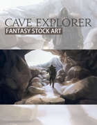 Fantasy Stock Art: Cave Explorer