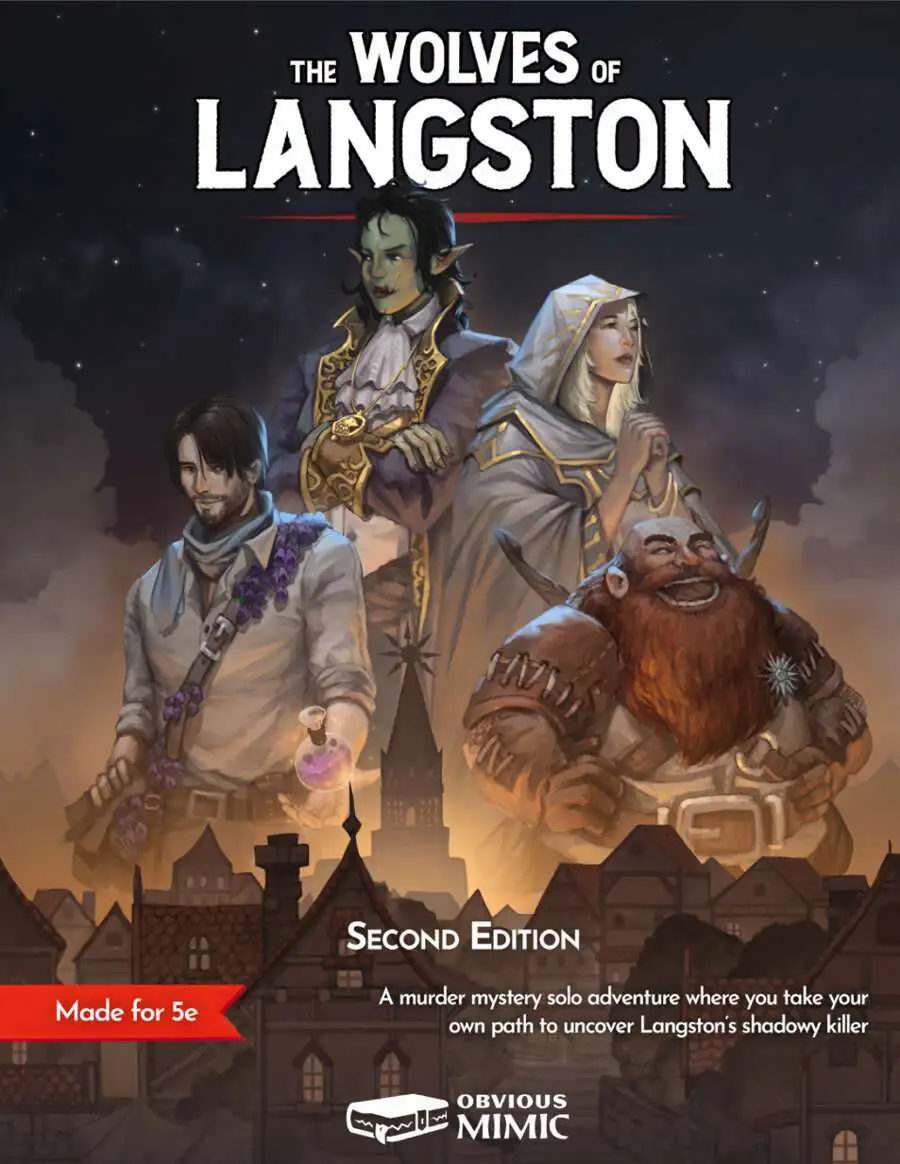 The Wolves of Langston SOLO ADVENTURE