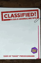 Classified! A Solo Journaling RPG