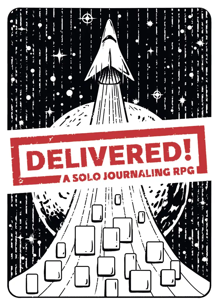 Delivered! A Solo Journaling RPG Card Deck