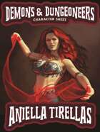 Demons & Dungeoneers! Character Sheet (Aniela Tirellas)
