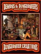 Demons & Dungeoneers! Dungeoneer Creations (Character Sheets)