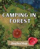 Camping in Forest