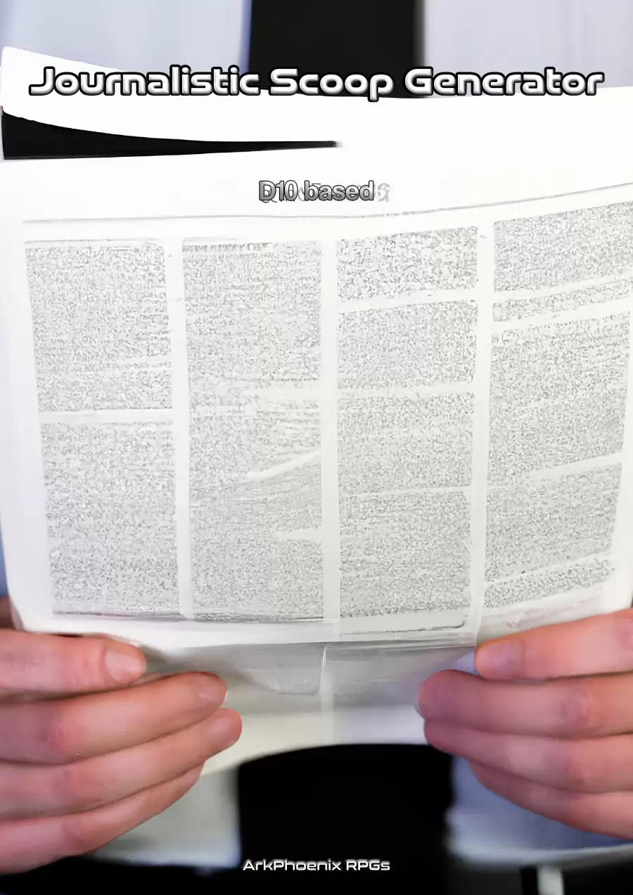 Journalistic Scoop Generator