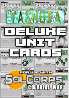 SolCorps: Colonial War - Yashuda - Deluxe Unit Cards