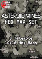 Asteroid Mines Hex Map Set