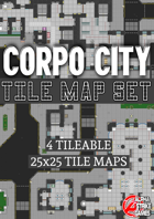 Corpo City Tile Map Set