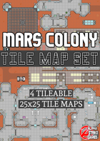 Mars Colony Tile Map Set